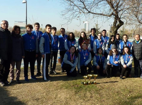 Oryantiringte Ayrancı Anadolu Lisesi Kupaya Doymuyor